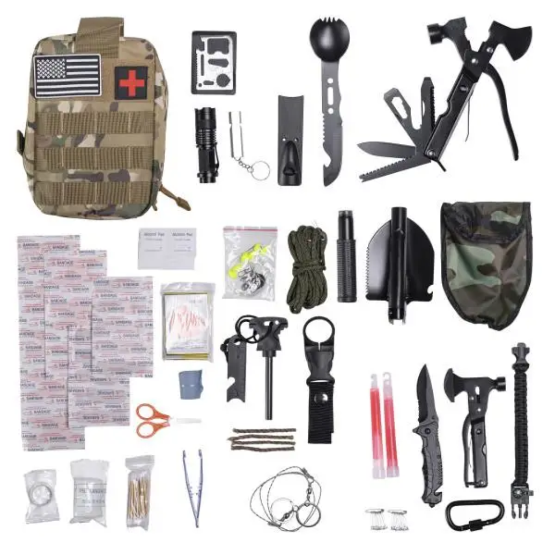 Набор для выживания туристический 19в1 с подсумком Набор для выживания туристический 19в1 с подсумком
