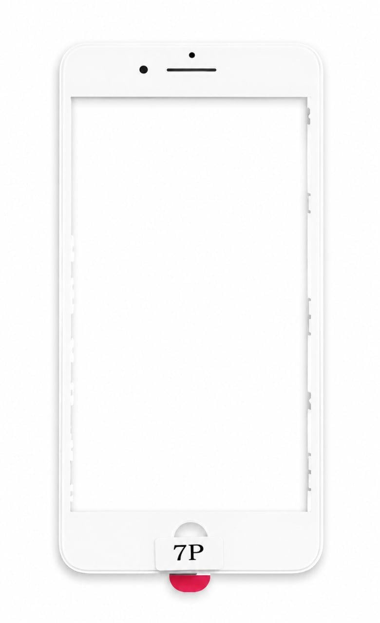 Стекло дисплея Lens Iphone 7 с рамкой Oca White (000050106) Стекло дисплея Lens Iphone 7 с рамкой Oca White (000050106)