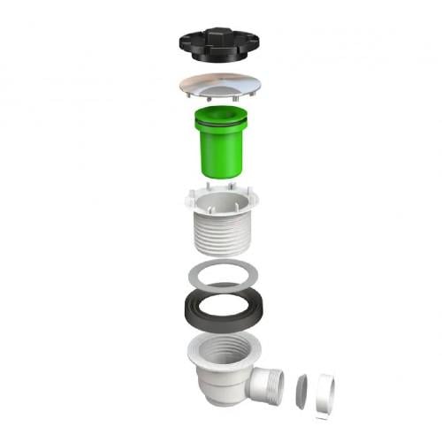 Сифон для поддона Aqua Factory 9052UA21GR 120 мм (218553) Сифон для поддона Aqua Factory 9052UA21GR 120 мм (218553)
