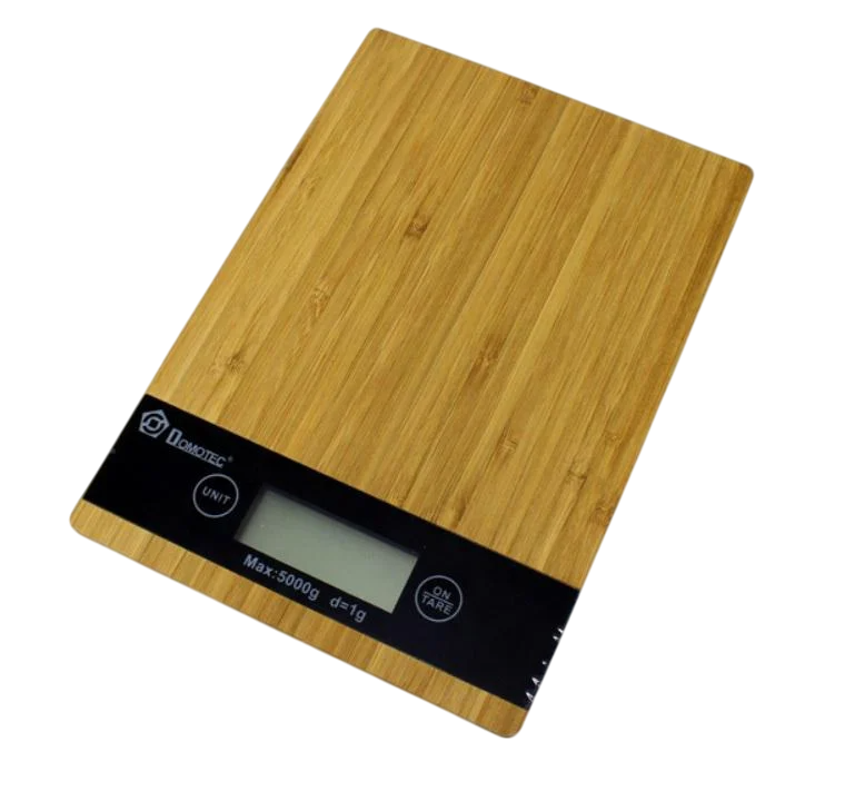 Весы кухонные с бамбуковой платформой на 5 кг (MS-A)