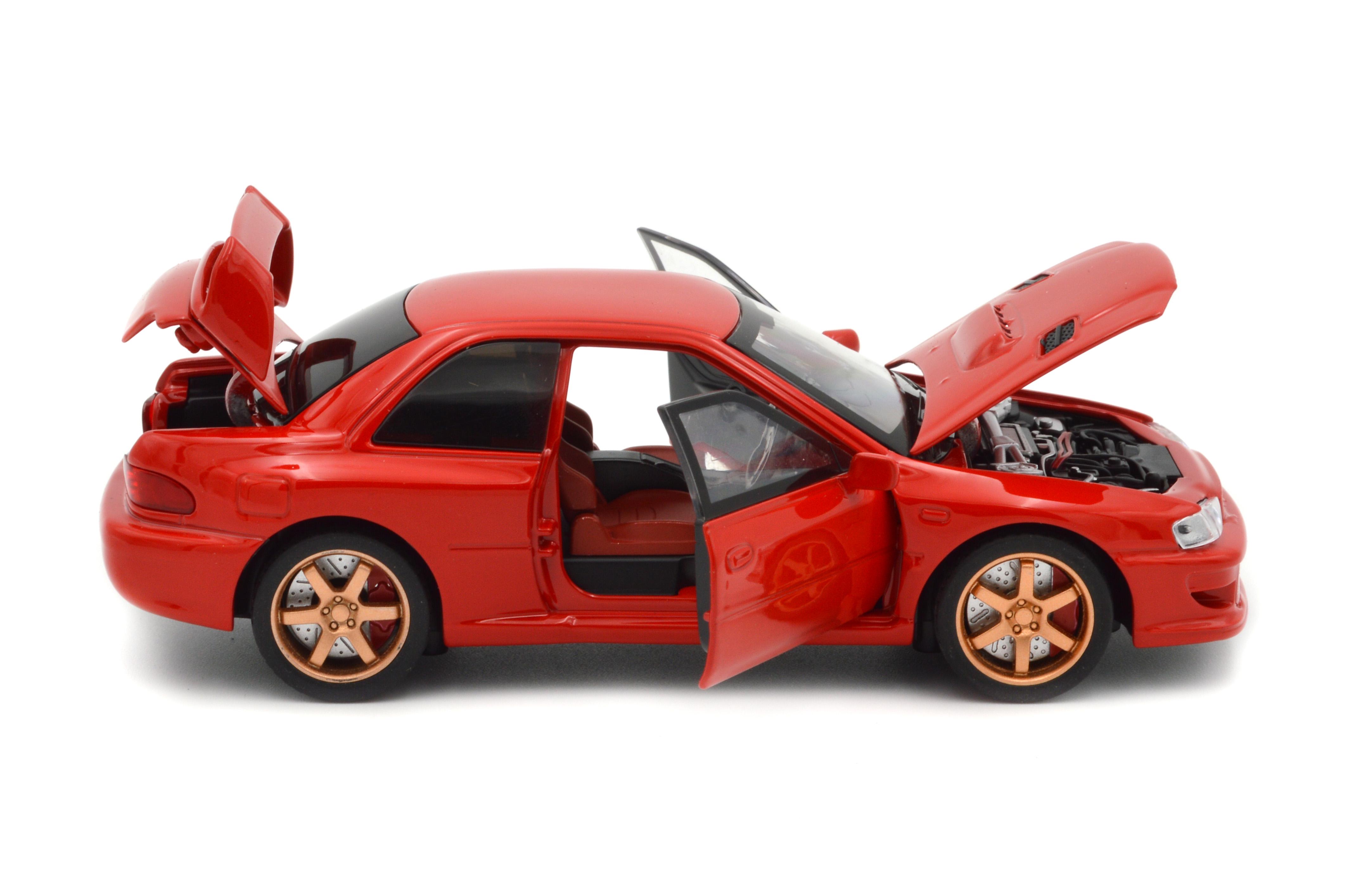 Іграшкова машинка металева Subaru Impreza WRX STI 1:32 світло/звук/інерція/відкриваються двері (30718R) - фото 6 Іграшкова машинка металева Subaru Impreza WRX STI 1:32 світло/звук/інерція/відкриваються двері (30718R) - фото 6