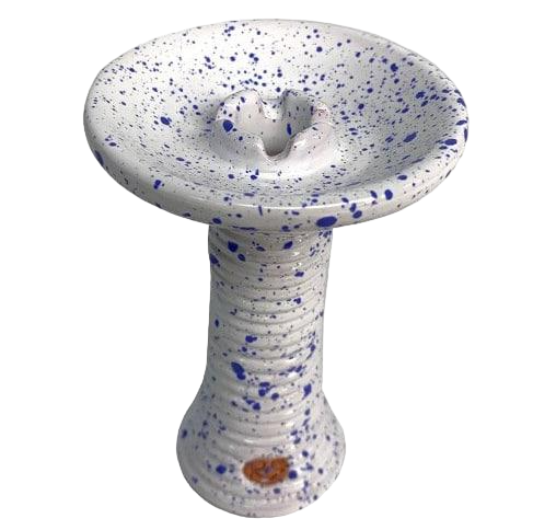 Чаша для кальяну RS Bowls Plate Білий/Синій (12254)