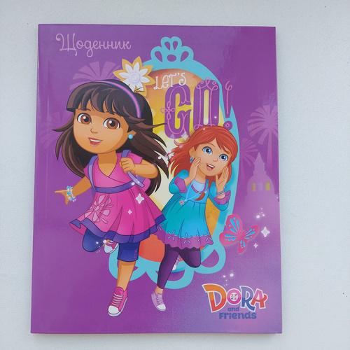 Щоденник шкільний Dora тверда обкладинка (DN003)