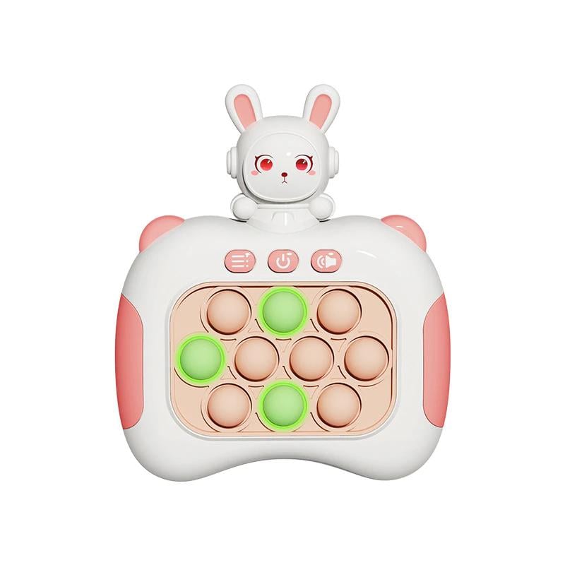 Интерактивная игрушка Quick Push Game Pop It Rabbit 2 Pink (12367626) - фото 1 Интерактивная игрушка Quick Push Game Pop It Rabbit 2 Pink (12367626) - фото 1