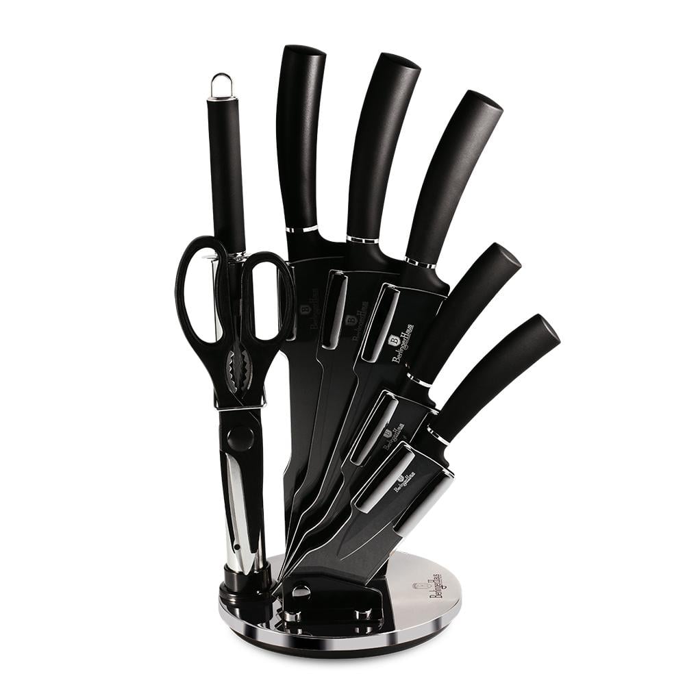 Набор ножей Berlinger Haus Black Silver Collection BH-2565 8 пр. (111863)
