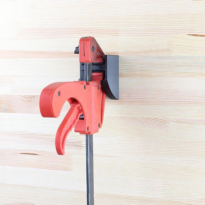 Держатель струбцины зажимной настенный (7846) - фото 2