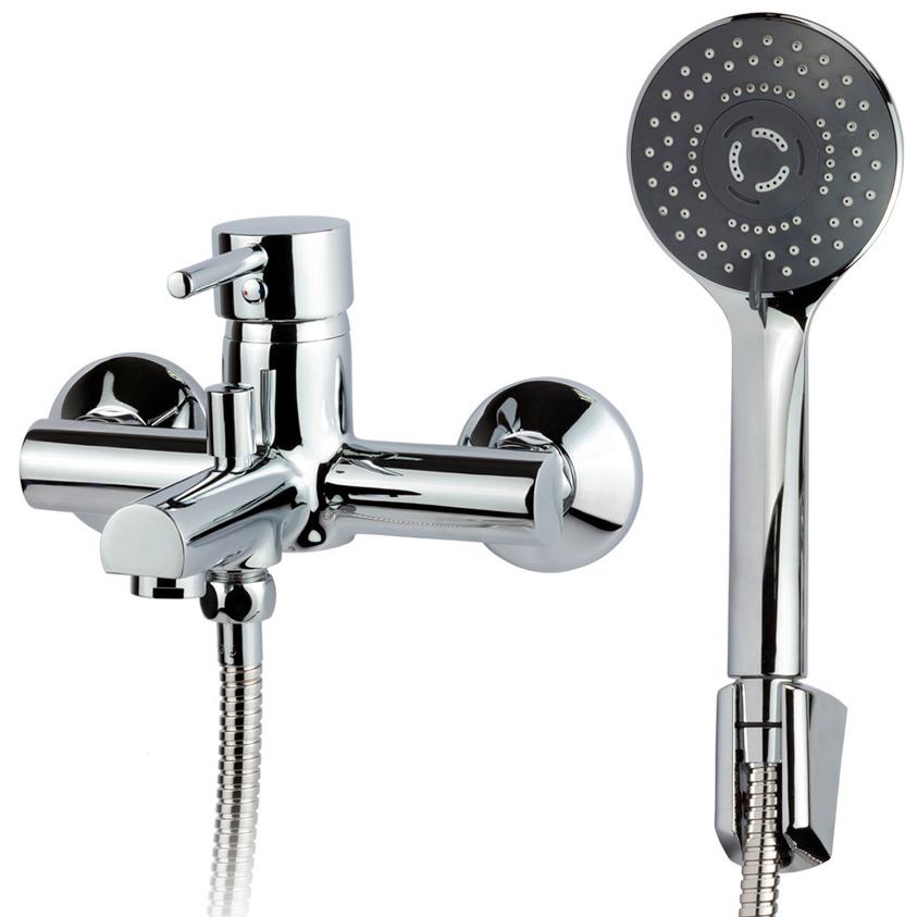 Змішувач для ванної AQUATICA HF-1C117C 9705200 одноважільний Хром (223281) Змішувач для ванної AQUATICA HF-1C117C 9705200 одноважільний Хром (223281)