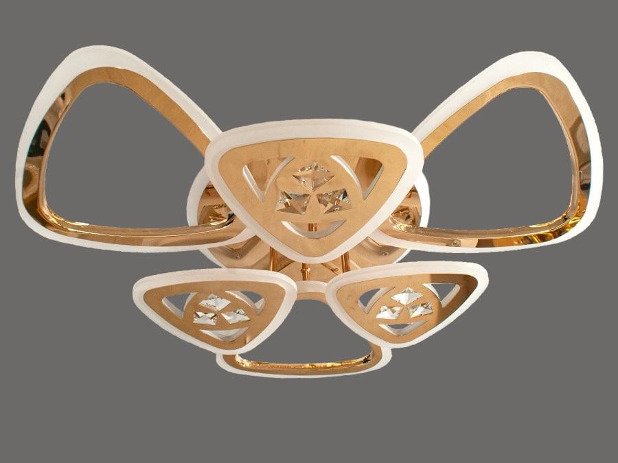 Люстра потолочная Octav светодиодная с диммером 100 Вт (6013/3+3G LED)