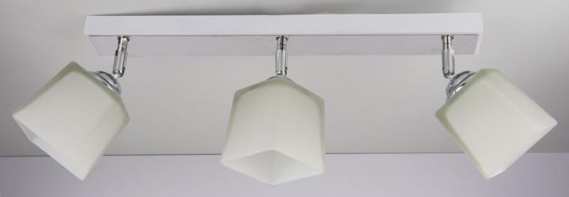 Люстра потолочная на 3 лампочки 51203/3-wh Белый (5-51203/3-wh)