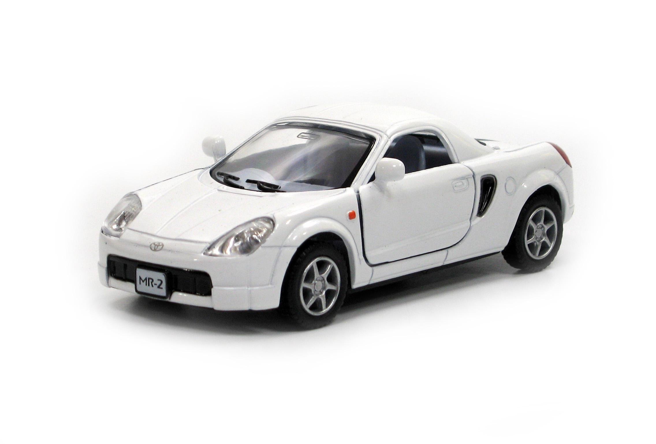 Машина металлическая KT5026W Toyota MR2 (KT5026W White)