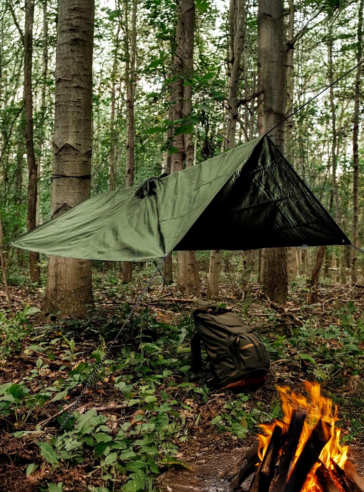 Дощовик пончо з чохлом OnePro та теплий флісовий бафф Хакі (73838) - фото 9 Дощовик пончо з чохлом OnePro та теплий флісовий бафф Хакі (73838) - фото 9