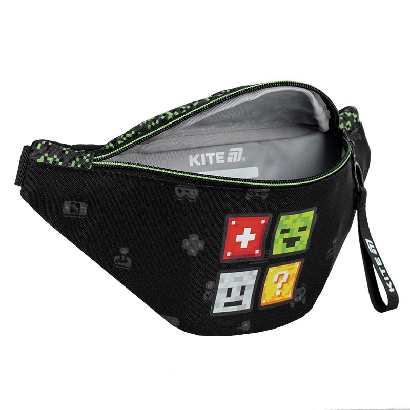 Поясна сумка-бананка дитяча Kite Kids Multiplayer Чорний (K25-2577-2) - фото 5 Поясна сумка-бананка дитяча Kite Kids Multiplayer Чорний (K25-2577-2) - фото 5