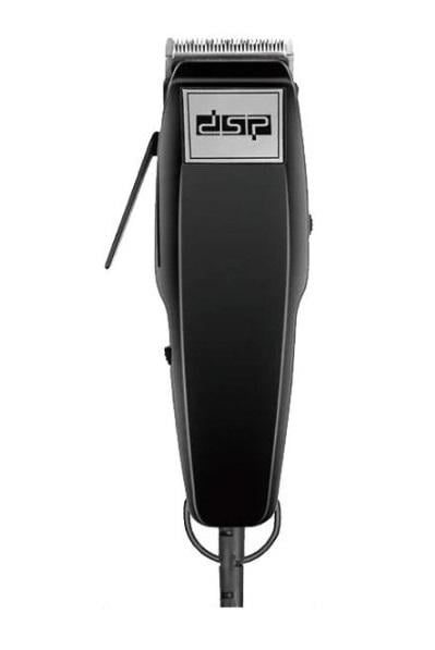 Машинка для стрижки волосся DSP 90009 з 4 насадки та гребінцем Чорний