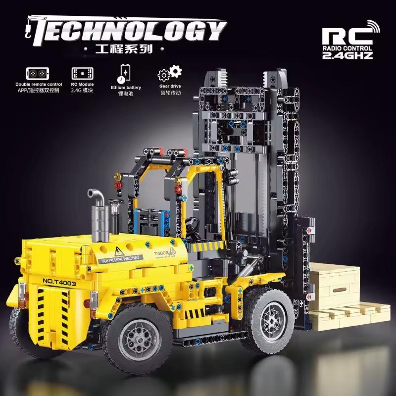 Конструктор детский Вилочный погрузчик на дистанционном управлении 2028 дет. - фото 5 Конструктор детский Вилочный погрузчик на дистанционном управлении 2028 дет. - фото 5