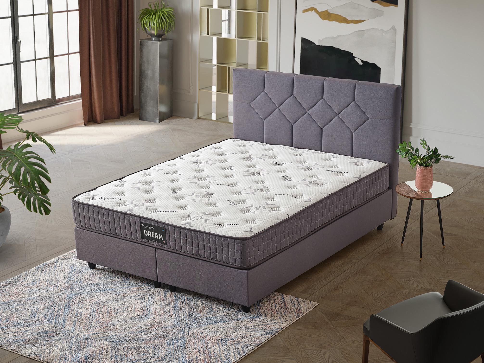 Кровать с матрасом DUNYA Dream 160х200 см (231005-160200)