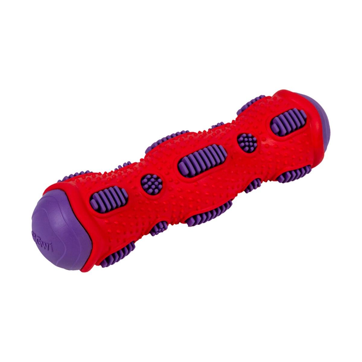 Іграшка для собак Collar GiGwi Toothbrush Stick з ефектом тріска гума 21 см (Collar2254)