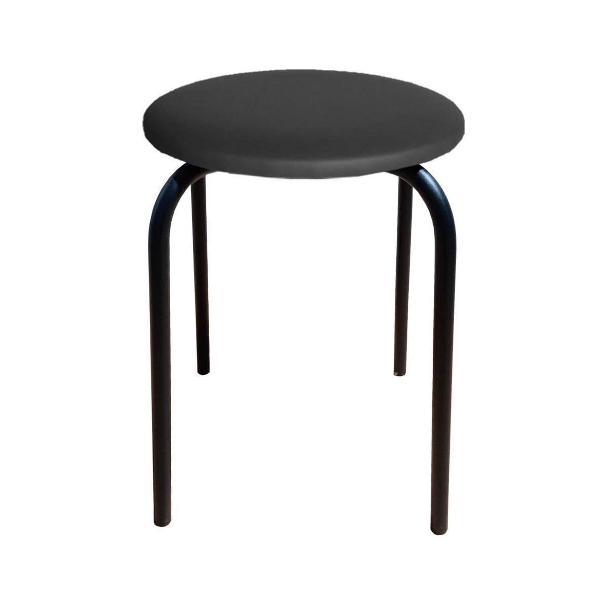 Табурет для кухни Чико кожзаменитель Черный/Черный (U27042-99)