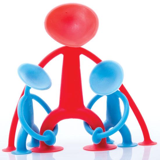 Іграшка Sibelly Чоловічок-присоска Blue