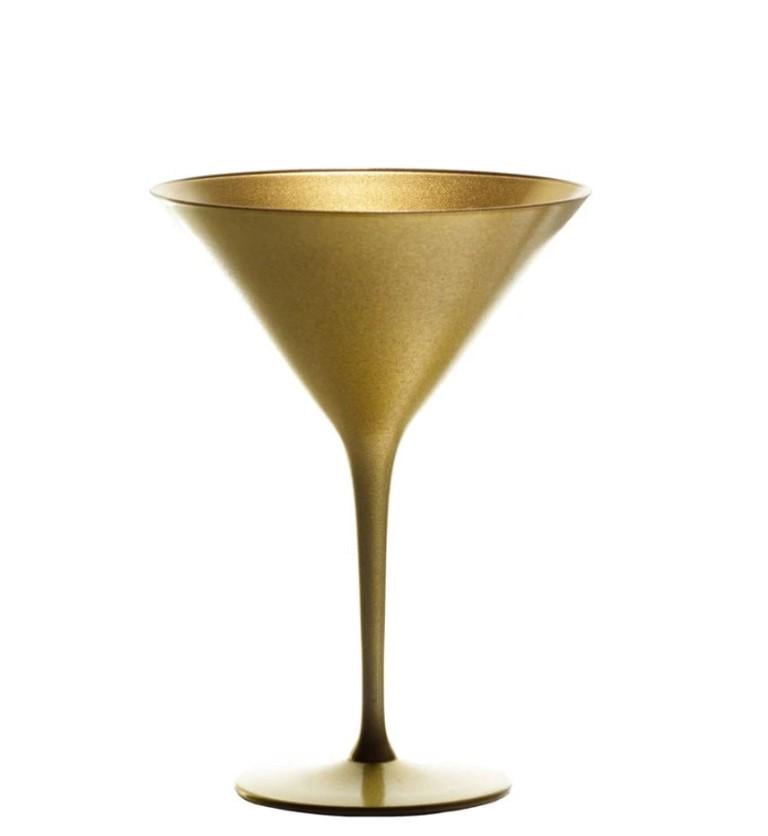 Набор бокалов для мартини Stölzle Lausitz Elements 240 мл 6 шт. Gold (1408325-1) - фото 1 Набор бокалов для мартини Stölzle Lausitz Elements 240 мл 6 шт. Gold (1408325-1) - фото 1