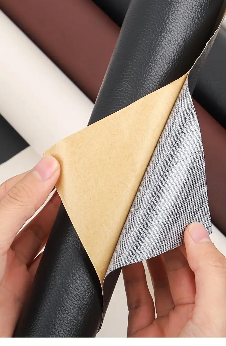 Заплатка из искусственной кожи самоклеящаяся 20х30 см Черный - фото 5