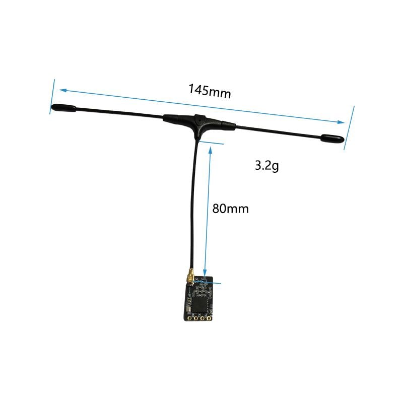 Приймач для FPV дронів BAYCK ExpressLRS 915MHz (ELRS-915M-NANO-RX) - фото 4