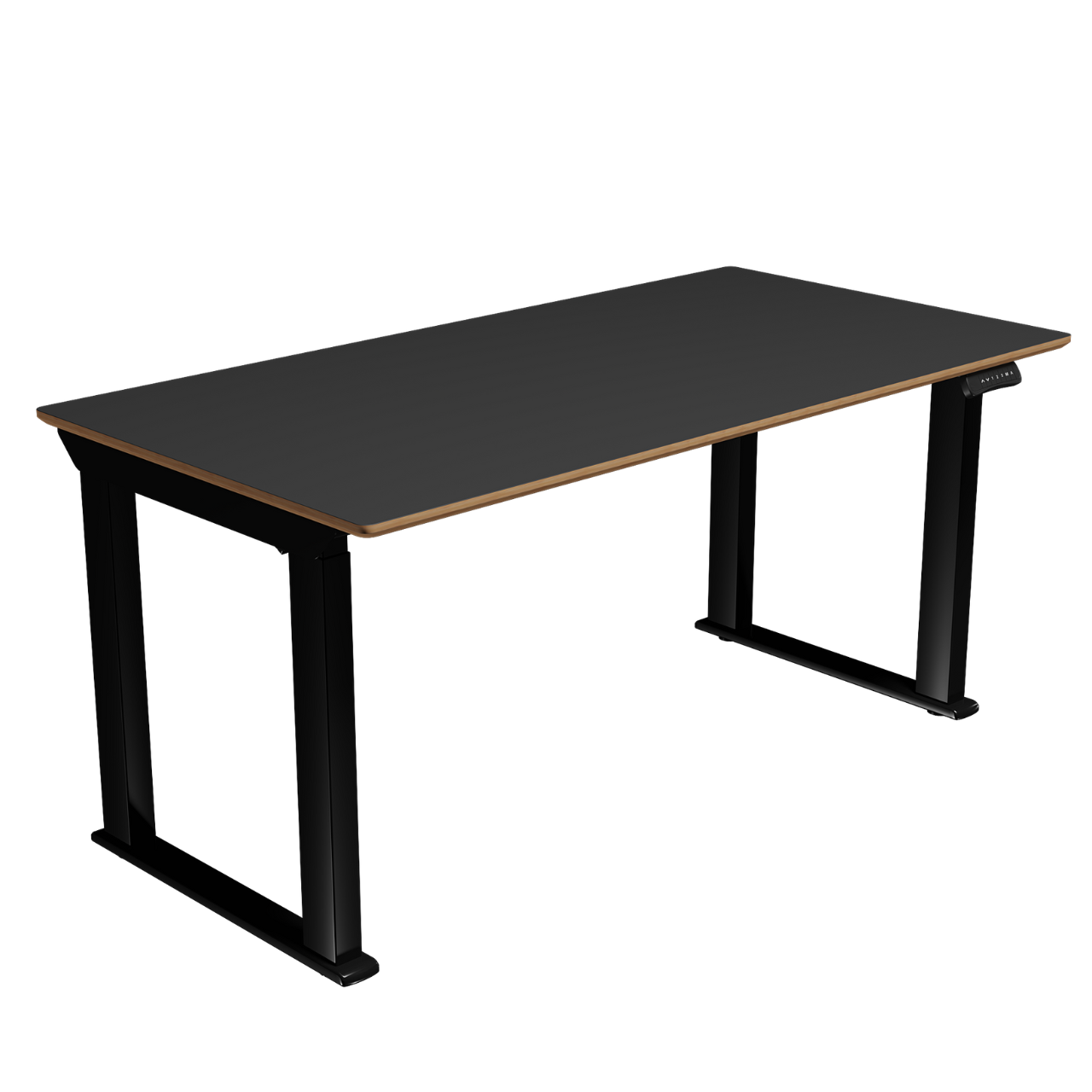 Стол с регулировкой высоты TEHNOTABLE LiteQuard с HPL столешницей четырехопорный 1800x800x21 мм Черный (005-03/526-06-04)