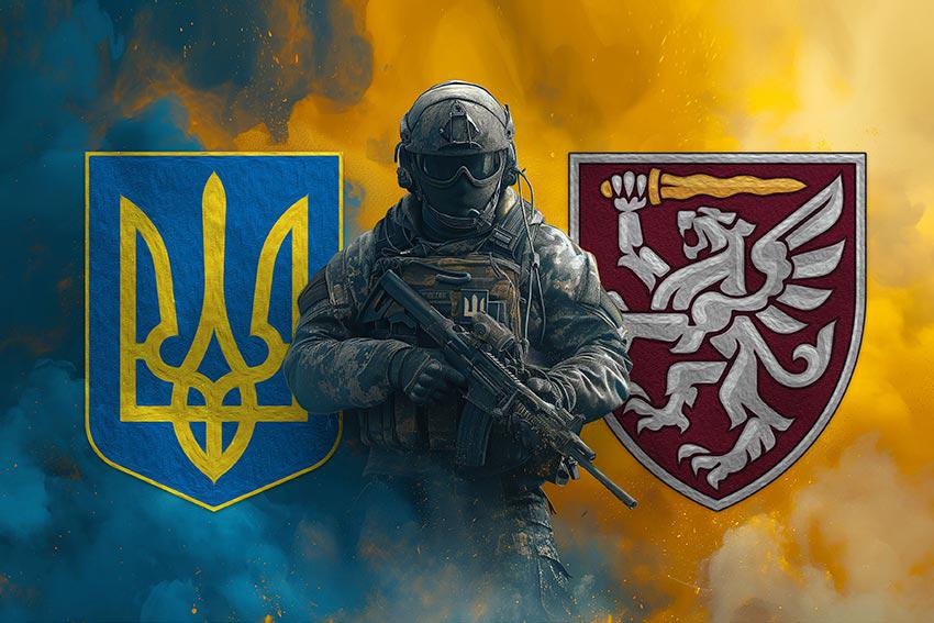 Прапор Воїн з Гербом України 80 ОДШБр (30295157)