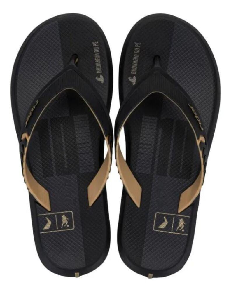 Шлепанцы мужские Rider 12559 BT220 р. 47 Черно-бежевый (195078-47)