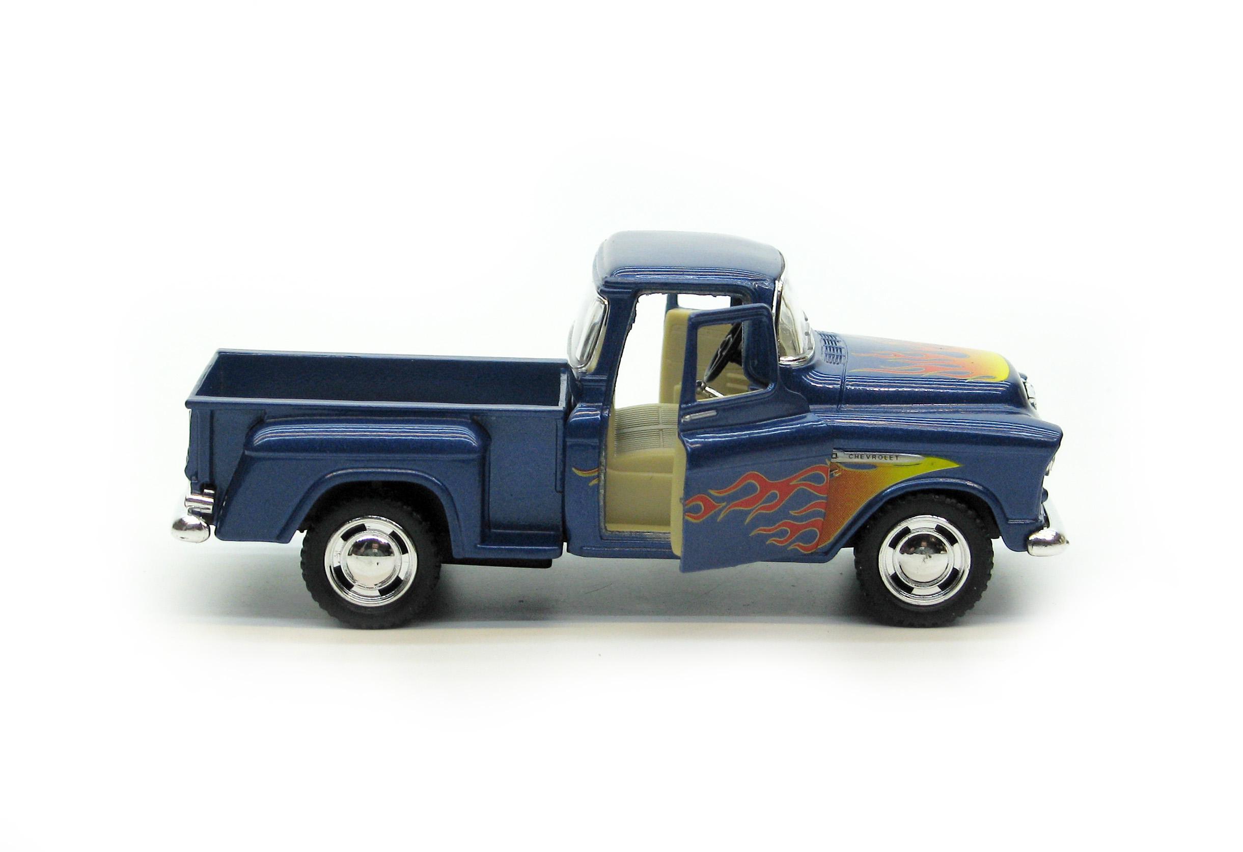 Машина металлическая KT5330F Chevy Stepside Pick-up with printing 1955 - фото 6 Машина металлическая KT5330F Chevy Stepside Pick-up with printing 1955 - фото 6