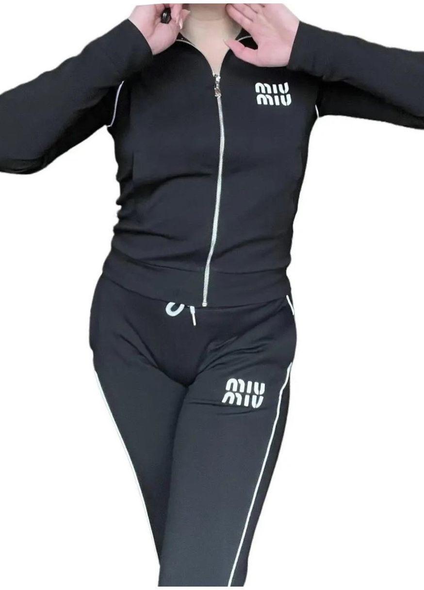 Спортивный костюм женский MIU MIU M-12030BL S р. 42 (M-12030BL S (42)) - фото 3 Спортивный костюм женский MIU MIU M-12030BL S р. 42 (M-12030BL S (42)) - фото 3