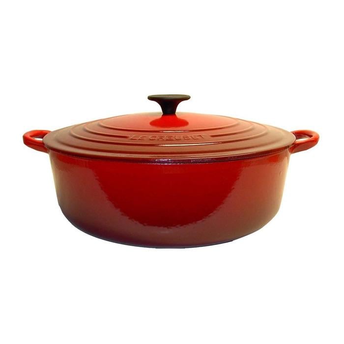 Каструля жароміцна Le Creuset 30 см Вишневий
