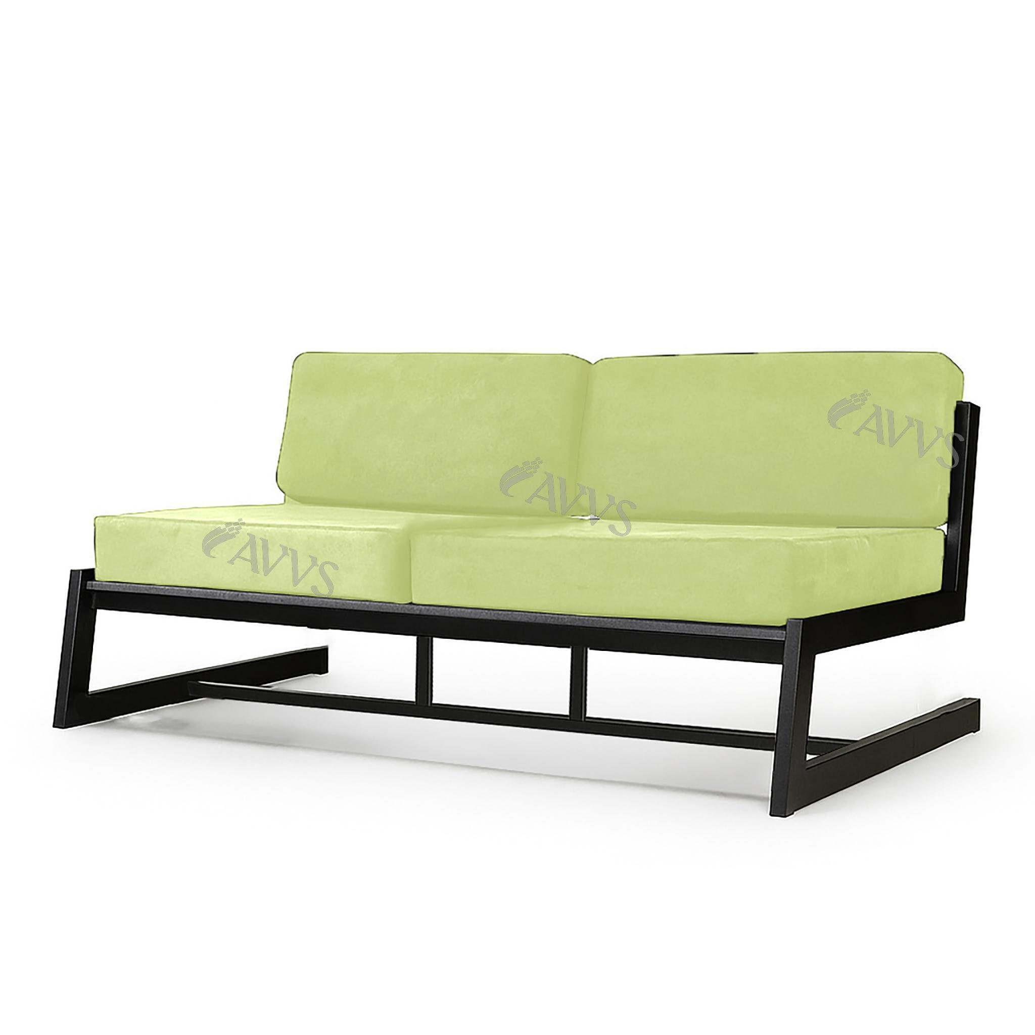 Диван металевий AVVS Атлас лофт оксфорд 126 см Салатовий - фото 1 Диван металевий AVVS Атлас лофт оксфорд 126 см Салатовий - фото 1