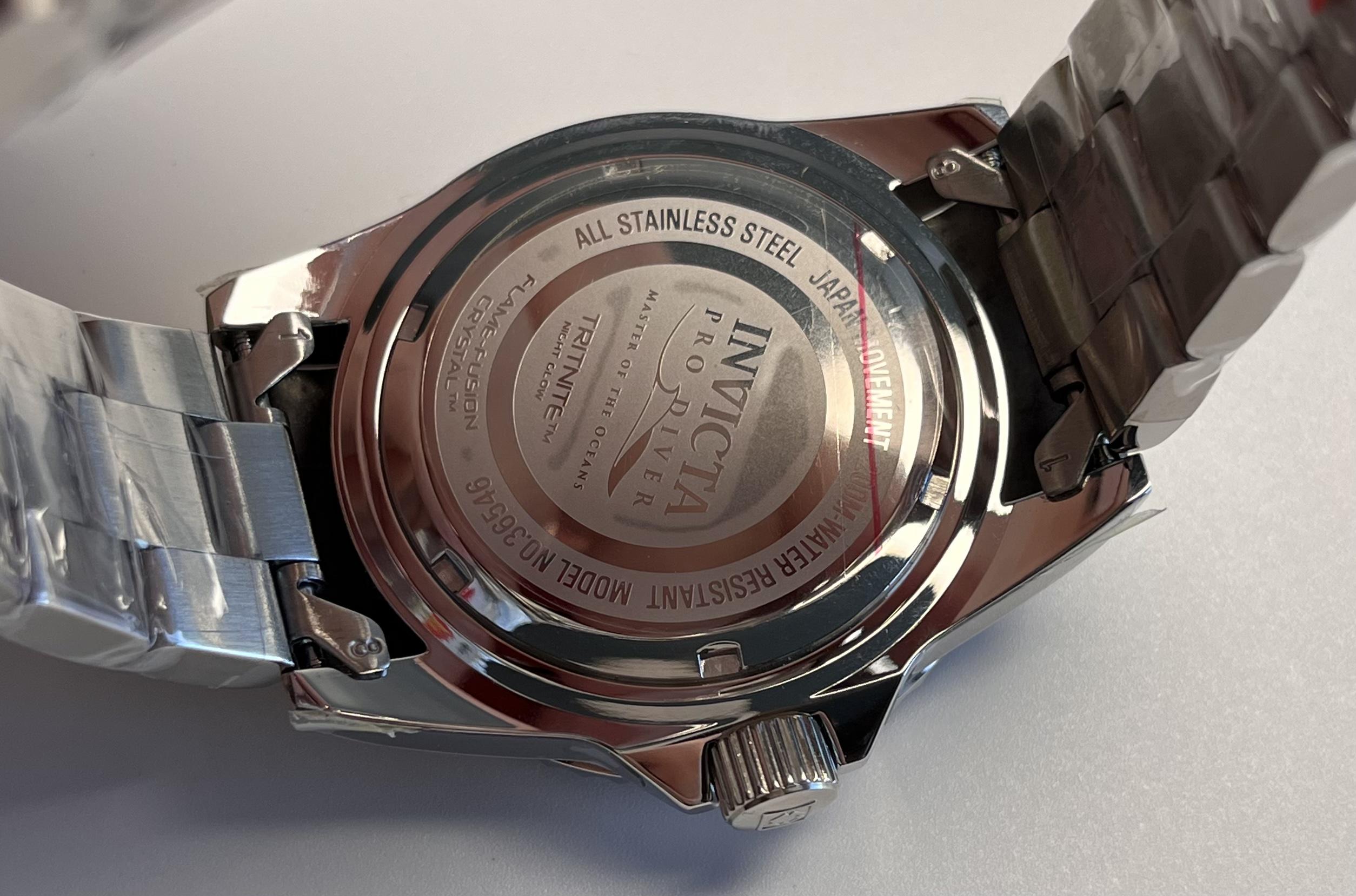 Годинник класичний чоловічий Invicta 36546 Pro Diver - фото 7 Годинник класичний чоловічий Invicta 36546 Pro Diver - фото 7