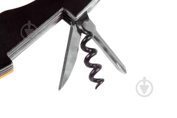 Складной нож Stinger туристический в металлической коробке Черный с желтым (HCY-6125Х) - фото 3 Складной нож Stinger туристический в металлической коробке Черный с желтым (HCY-6125Х) - фото 3