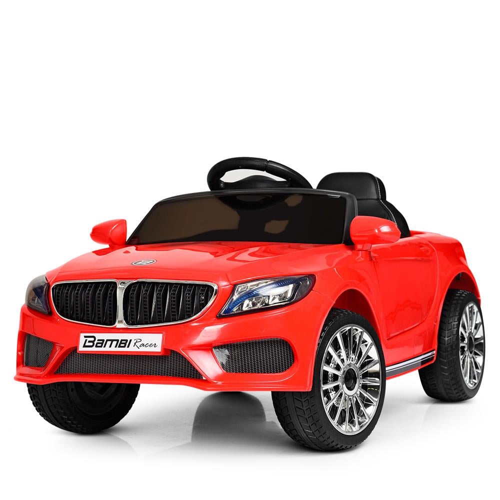 Электромобиль детский BMW M 3987EBLR Красный
