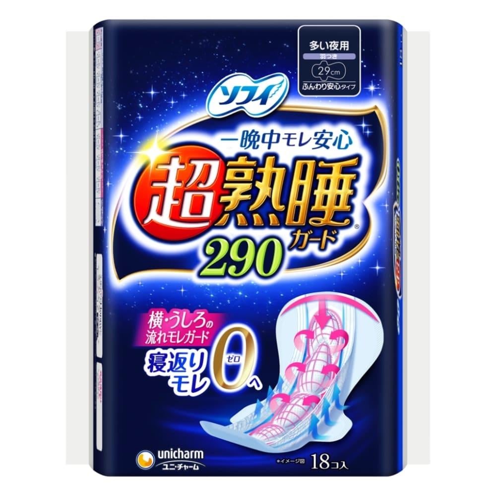 Прокладки гигиенические ночные UNICHARM Sofy Deep Sleep 29 см 18 шт (2740174414)