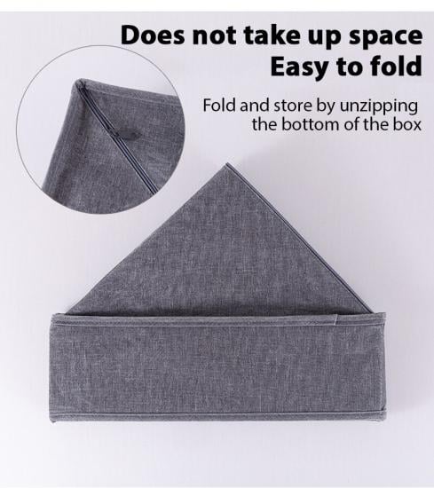 Органайзер для белья на 6 секций 32х16х9 см Grey (127712) - фото 2 Органайзер для белья на 6 секций 32х16х9 см Grey (127712) - фото 2