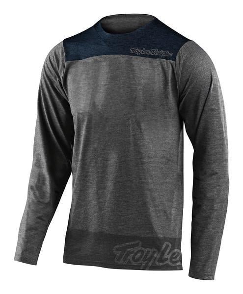 Джерси TLD Skyline L/S Jersey London M Gray Heather/Navy (341789003)