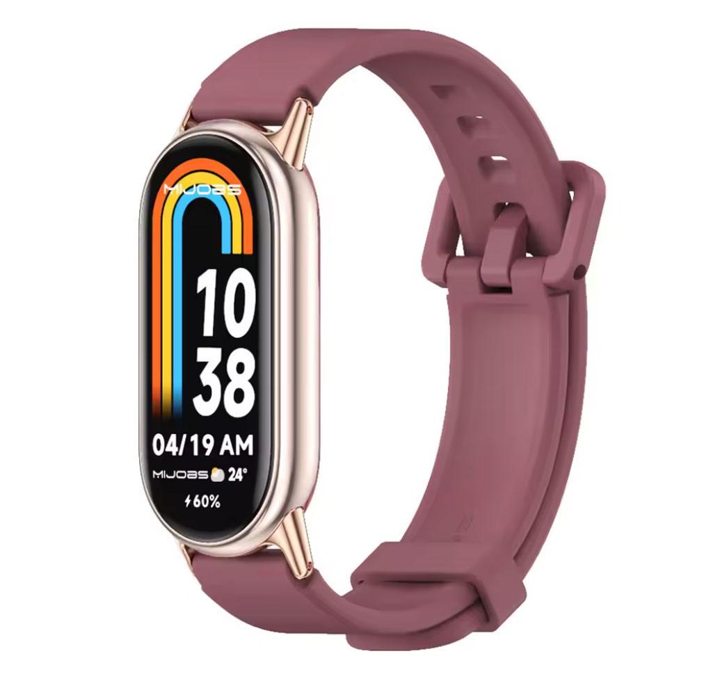 Ремешок Mijobs для фитнес браслета Xiaomi Smart Band 9 Purple (2726271684) - фото 2 Ремешок Mijobs для фитнес браслета Xiaomi Smart Band 9 Purple (2726271684) - фото 2