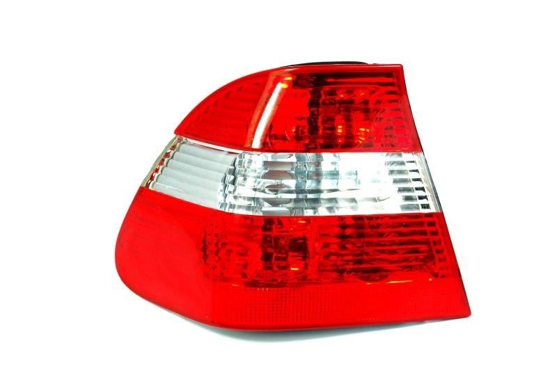 Фонарь задний левый BMW 3 e46 2001-2005 наружный Бело-красный (444-1911L-UQ-CR)