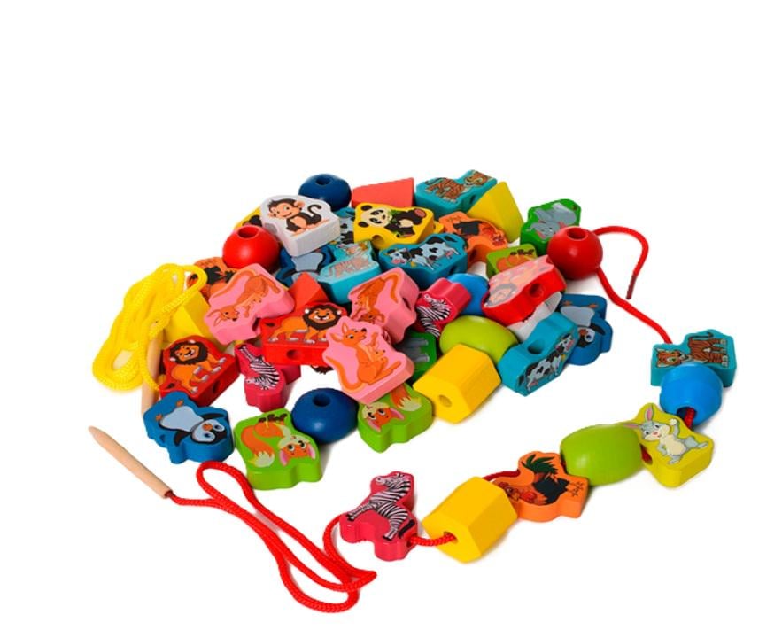 Деревянная игрушка Шнуровка MD 0344 (27461673)