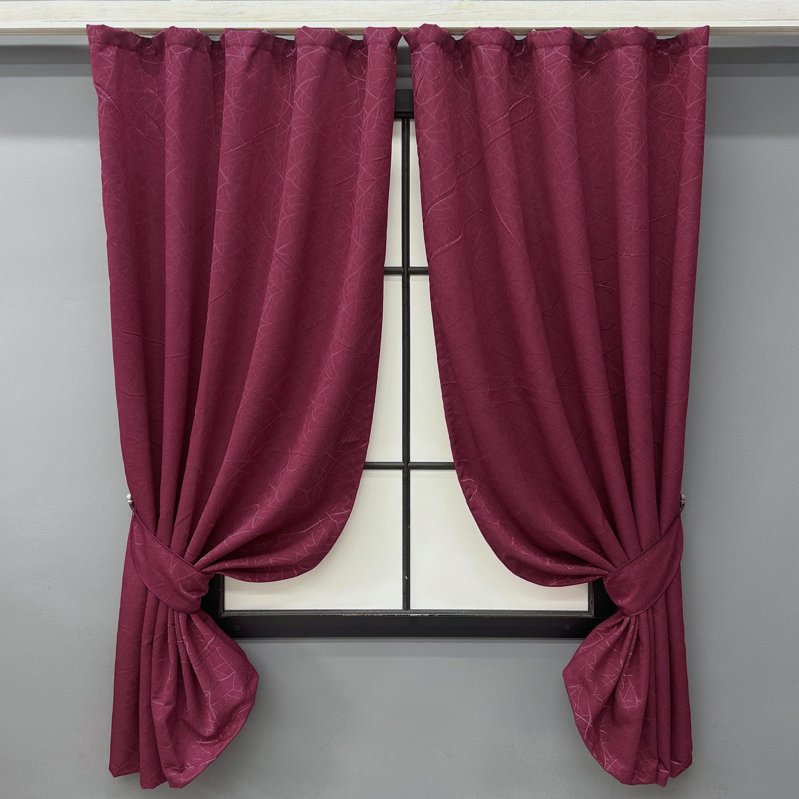 Комплект штор коротких VR-Textil Лен Саванна №686ш 130х170 см 2 шт. Бежевый (35-0277)