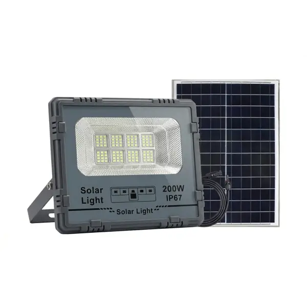 Фонарь на солнечных батареях 225 LED 200 Вт 28,5x24,2x6,5 см (HP-5-61)