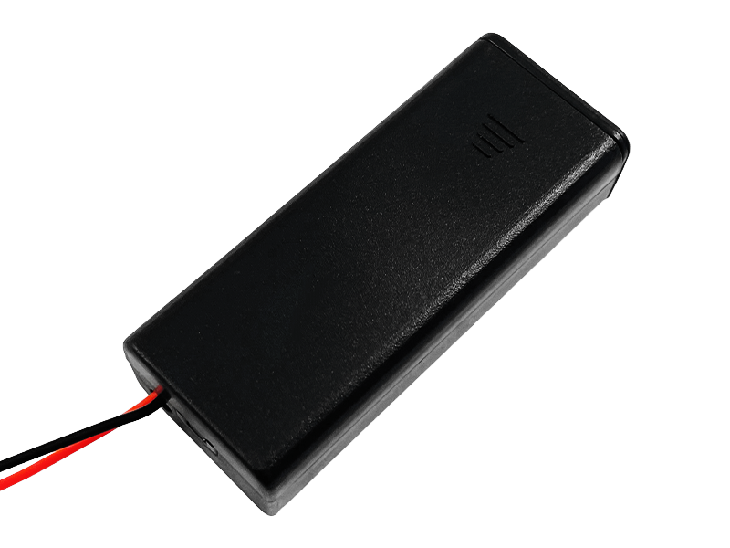 Отсек батарейный TCOM 2 x ААA с крышкой и переключателем ON-OFF с проводами (1-0980) - фото 4