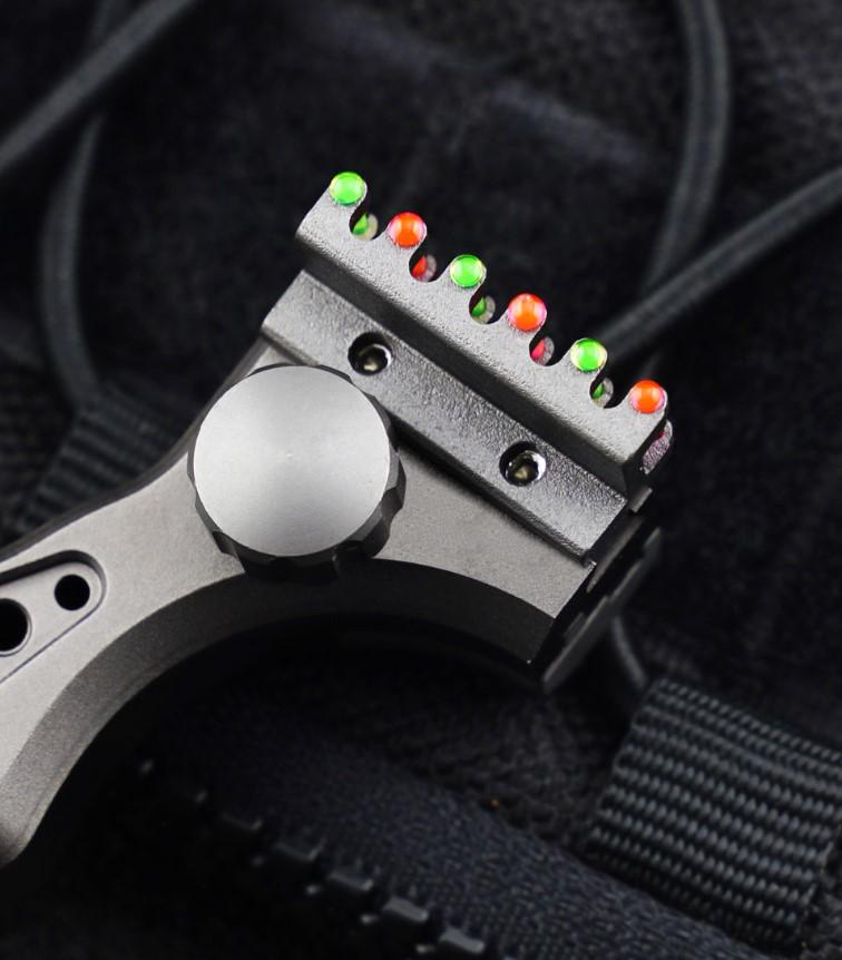 Рогатка з прицілом HX Outdoors Hunting Slingshot EDC-079 Grey (EDC-079B) - фото 3 Рогатка з прицілом HX Outdoors Hunting Slingshot EDC-079 Grey (EDC-079B) - фото 3