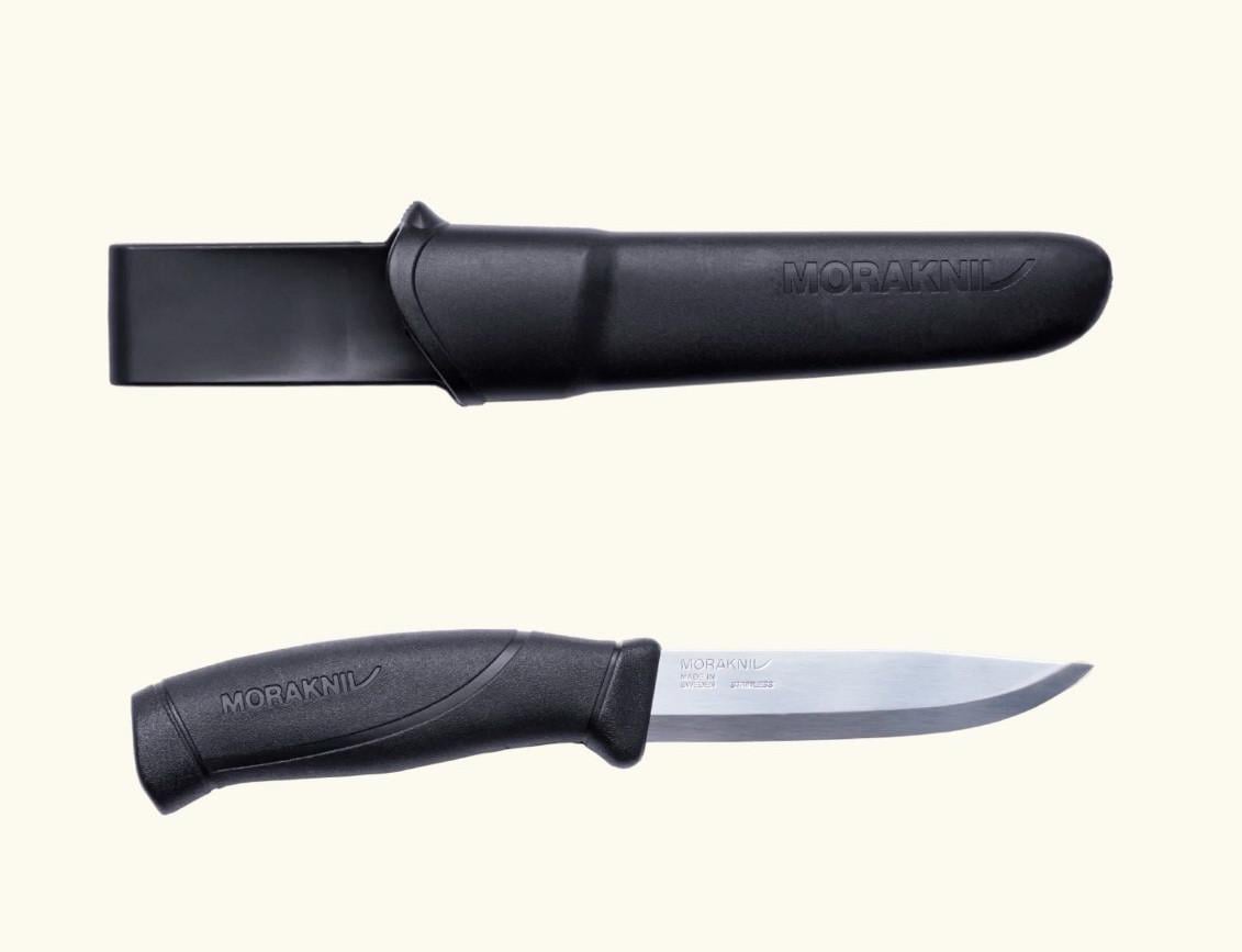 Туристический нож Morakniv Companion MG S Черный (9404) Туристический нож Morakniv Companion MG S Черный (9404)