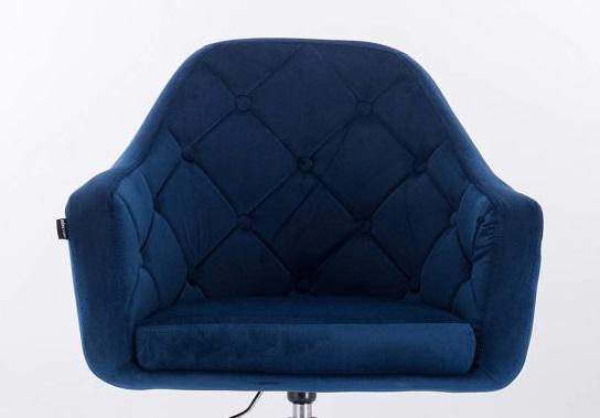 Кресло парикмахерское HR830 Синий (HR830Р) - фото 4