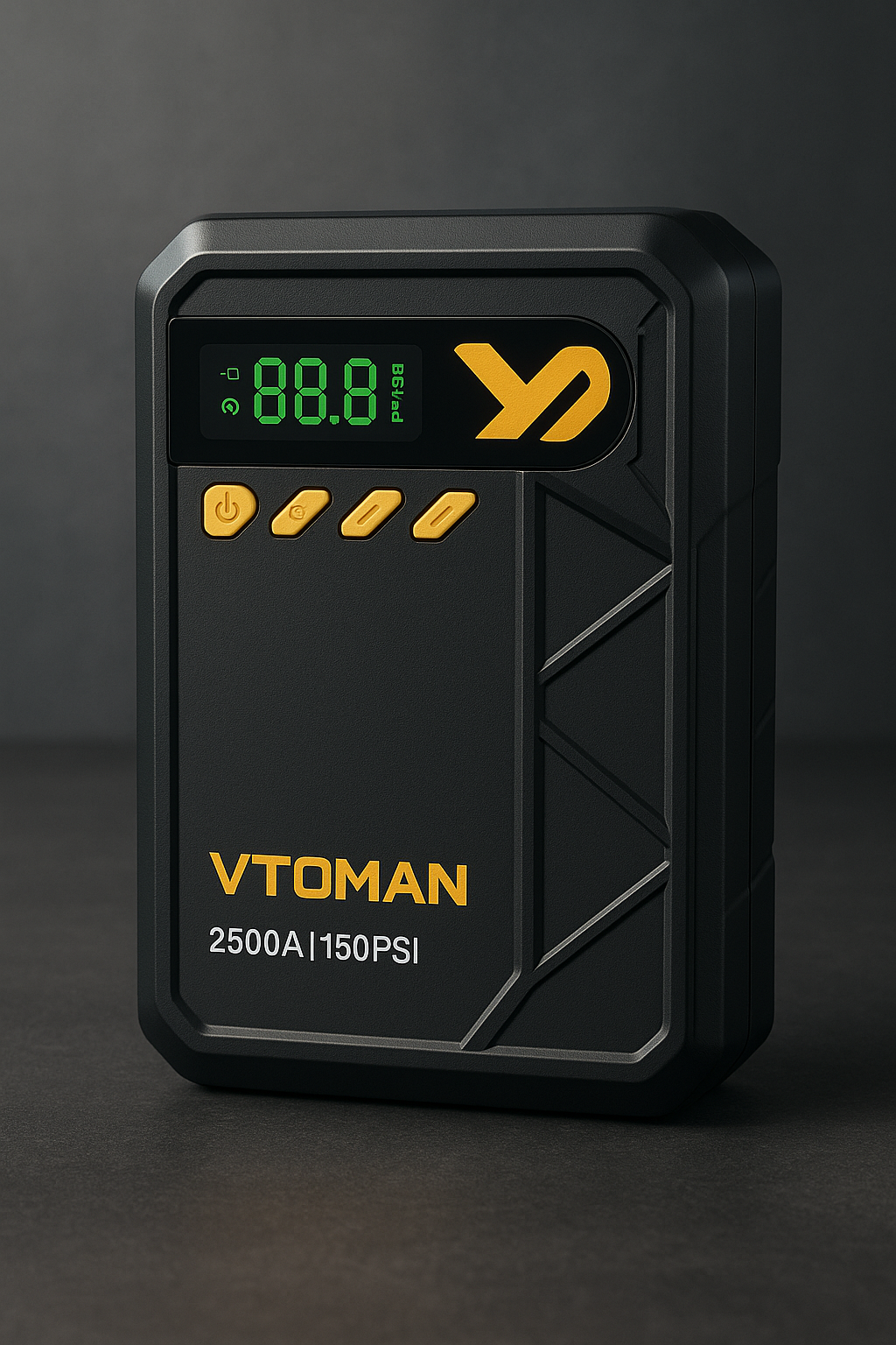 Пусковое устройство VTOMAN X4 2500A с компрессором 150 PSI Jump Starter 12В для авто до 8,5 л дизель до 6 л - фото 5 Пусковое устройство VTOMAN X4 2500A с компрессором 150 PSI Jump Starter 12В для авто до 8,5 л дизель до 6 л - фото 5