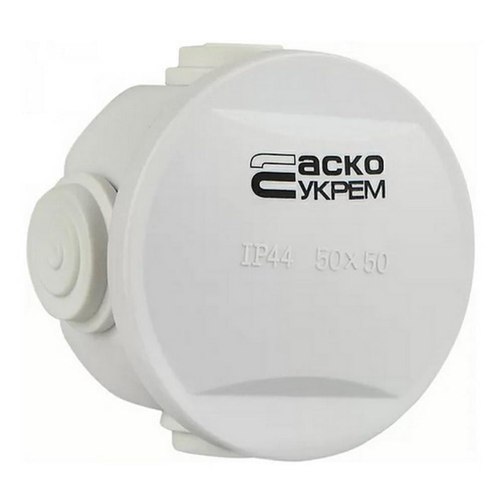 Коробка распределительная АСКО-УКРЕМ 50x50 мм IP44 Белый (A0150170015)