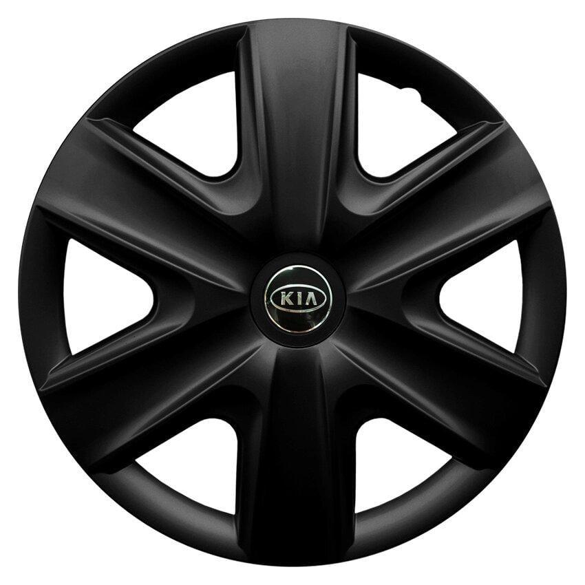Комплект колпаков JAWOPLAST Hexan R14 для KIA 4 шт. Black (28434864)